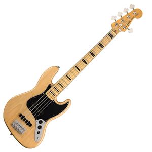 Squier Classic Vibe 70s 5-String Jazz Bass MN Naturel
