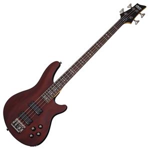 Schecter Omen-4 Bass Guitar Walnut Satin