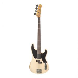 Fender Mike Dirnt Road Worn Precision Bass RW White Blonde - Ex Demo