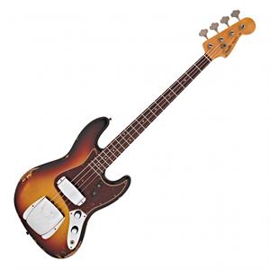 Fender Custom Shop 60 Jazz Bass Relic 3-Color Sunburst