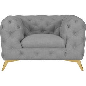 Leonique Chesterfield-fauteuil Glynis luxueuze capitonnage, moderne chesterfield look, kleur van de poten ter keuze