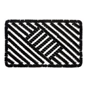 DEPOT Doormat Cocos Grid Brushes Black