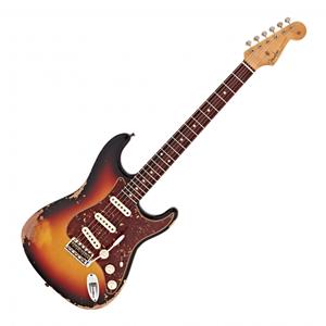 Fender Custom Shop 62 Stratocaster Heavy Relic RW 3-T Sunburst #R134845