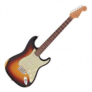 Fender Custom Shop Late 62 Stratocaster Relic 3-Color Sunburst #CZ574428