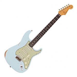 Fender Custom Shop 62 Stratocaster Relic RW Sonic Blue #R136198