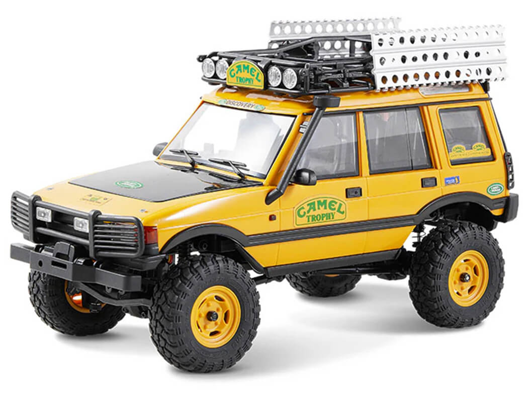 FMS 1/24 FCX24M Land Rover Discovery 1st Generation RTR - Camel Trophy