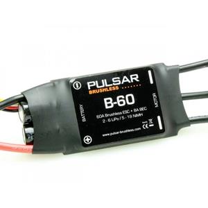 Pichler PULSAR B-60 Brushless rijregelaar voor RC auto Belastbaarheid (max.): 80 A