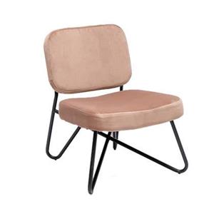 Bronx71 Velvet fauteuil Julia roze