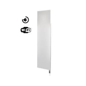 Sanicare Radiator  Denso Met WiFi 180 x 40 cm Mat Wit Met Thermostaat Wit Rechtsonder 