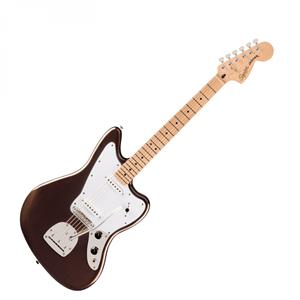 Squier Affinity Series Jaguar Maple Fingerboard White Pickguard Mystic Metallic Brown