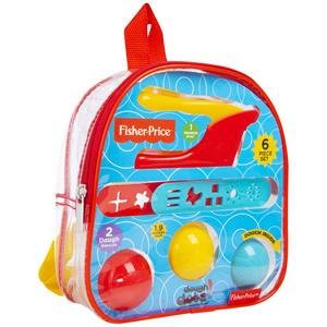 Mattel Fisher-Price Dough Rugzak Met 3 Ballen