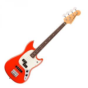 Fender Player II Mustang Bass PJ Rosewood Fingerboard Coral Red