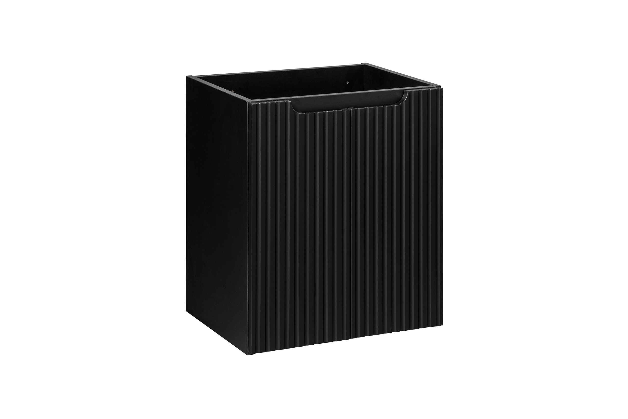 Comad Nova Black onderkast met 2 deuren 50x40x60cm zwart