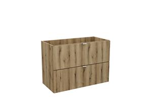 Comad Nova Oak onderkast met 2 lades 80x40x60cm eiken