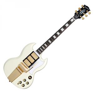 Epiphone 1963 Les Paul SG Custom With Maestro Vibrola Inspired by Gibson Custom Classic White