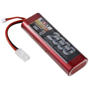 Reely LiPo accupack 7.4 V 2000 mAh Aantal cellen: 2 20 C Hardcase Tamiya-stekker