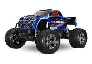 Traxxas Stampede 2WD BL-2S HD Brushless Truck RTR - Blauw - Nu Tijdelijk inclusief TRX-2985-2S powerpack