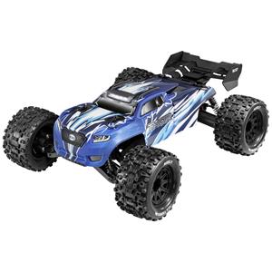 Reely Thor Blauw Brushed 1:10 RC auto Elektro Monstertruck 4WD 100% RTR 2,4 GHz Incl. accu, oplader en batterijen voor de zender