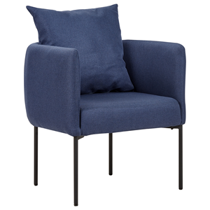 BELIANI Fauteuil Donkerblauw MALMOS