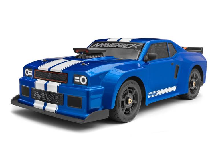 Maverick QuantumR Flux 1/10 4WD 4S brushless RTR - Blauw