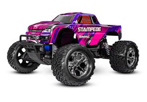 Traxxas Stampede 2WD HD electro monster truck RTR - Roze