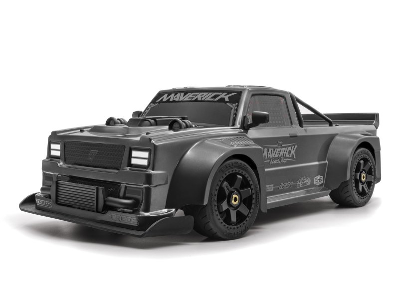 Maverick QuantumR Flux 1/8 4WD 4S brushless race truck RTR - Grijs