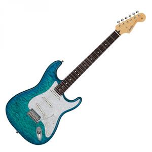 Fender 2024 Collection Made in Japan Hybrid II Stratocaster RW Quilt Aquamarine