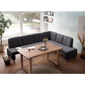 Exxpo - sofa fashion Hoekbank Intenso, modern, wahlweise in Leder oder Textil, 264/197 cm (B/T)