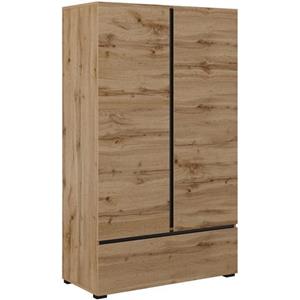 INOSIGN Waskast Cross, moderner griffloser Kleiderschrank