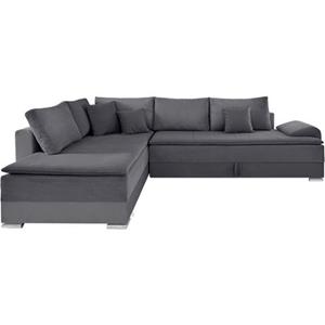 INOSIGN Hoekbank Night & Day L-vorm met slaapfunctie 180 cm, bedfunctie