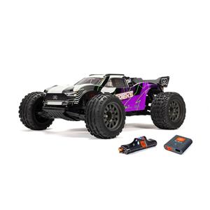 Arrma RC Arrma Vorteks Mega 550 2WD Truggy RTR - Paars (incl. accu & lader)