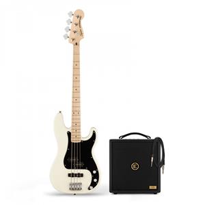 Squier Affinity Precision Bass PJ MN Olympic White & Eden Orbiter 8 Bass Combo Amp