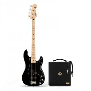 Squier Affinity Precision Bass PJ MN Black & Eden Orbiter 8 Bass Combo Amp