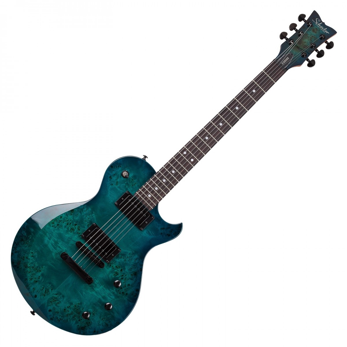 Schecter Solo-II Standard Ocean Blue Burst