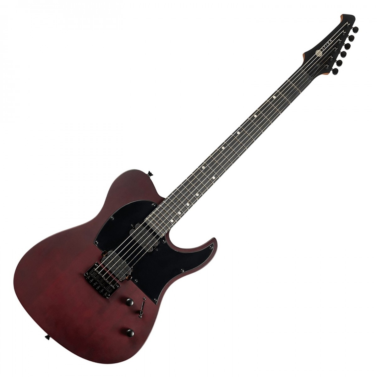 Spira Guitars T-400 MWR Satin Wine Red