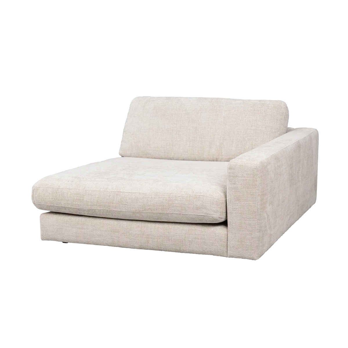 Rowico Home Duncan modulaire chaise longue lichtgrijs - rechts - 129 cm