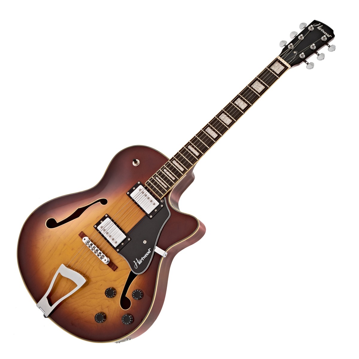 Hartwood Novella  Hollowbody Tobacco Sunburst - Bijna Nieuw