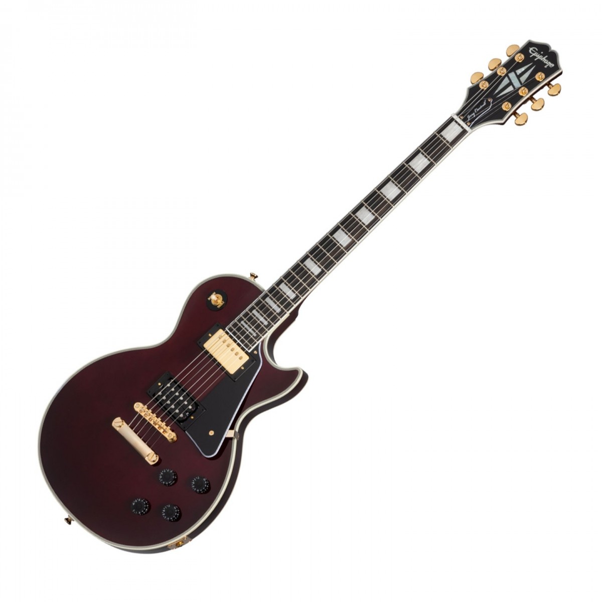 Epiphone Jerry Cantrell Wino Les Paul Custom Dark Wine Red