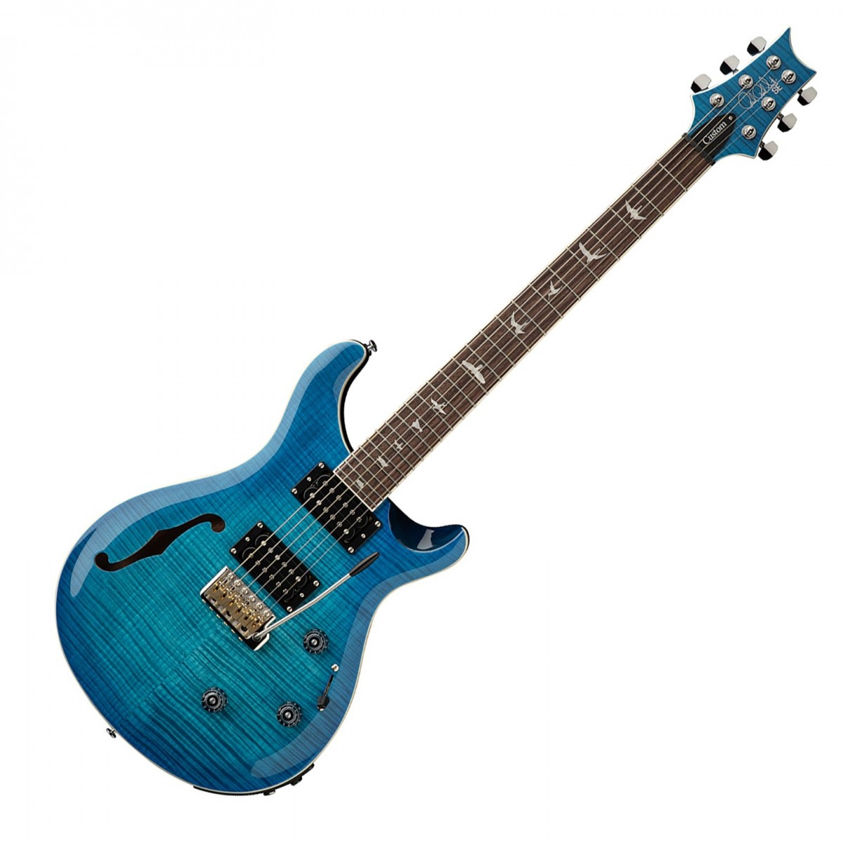 Paul Reed Smith PRS SE Custom 24 Semi-Hollow Piezo Lake Blue