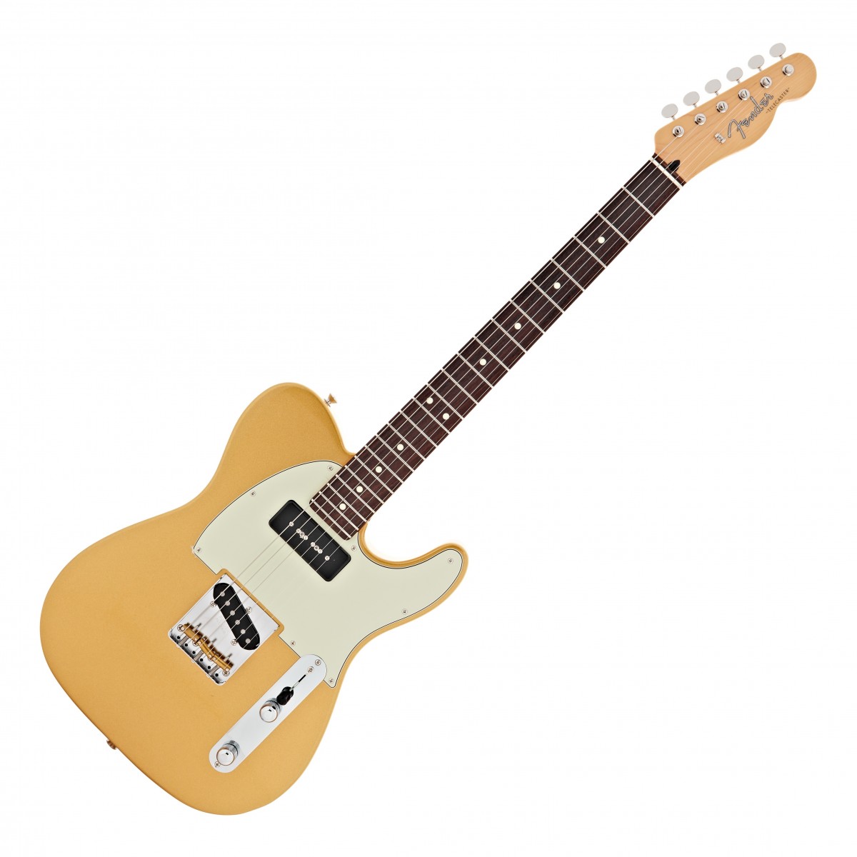 Fender FSR Made in Japan Hybrid II Telecaster P90  Mystic Aztec Gold