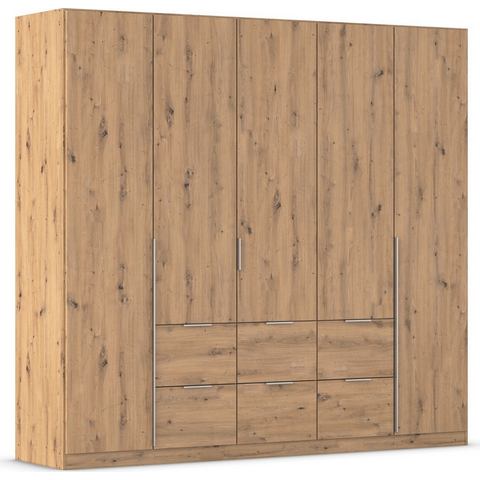 Rauch Draaideurkast Kledingkast kast garderobe AGORDO met decor- of hoogglansfront