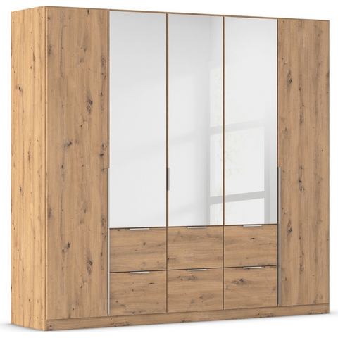 Rauch Draaideurkast Kledingkast kast garderobe AGORDO met decor- of hoogglansfront