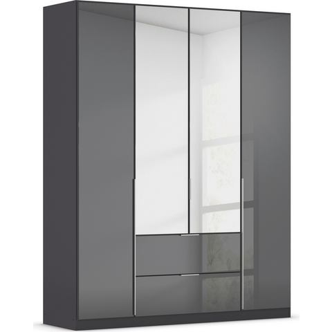 Rauch Draaideurkast Kledingkasten kast garderobe AGORDO met glazen front