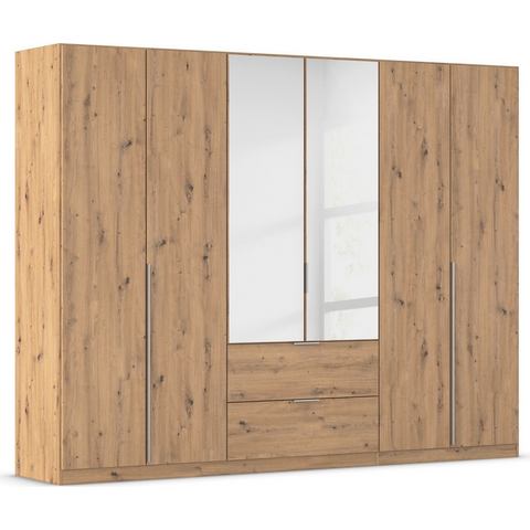 Rauch Draaideurkast Kledingkast kast garderobe AGORDO met decor- of hoogglansfront