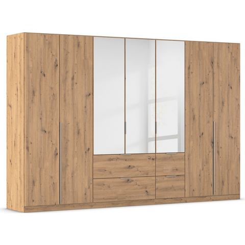 Rauch Draaideurkast Kledingkast kast garderobe AGORDO met decor- of hoogglansfront