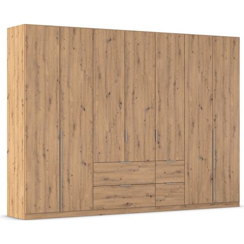 Rauch Draaideurkast Kledingkast kast garderobe AGORDO met decor- of hoogglansfront