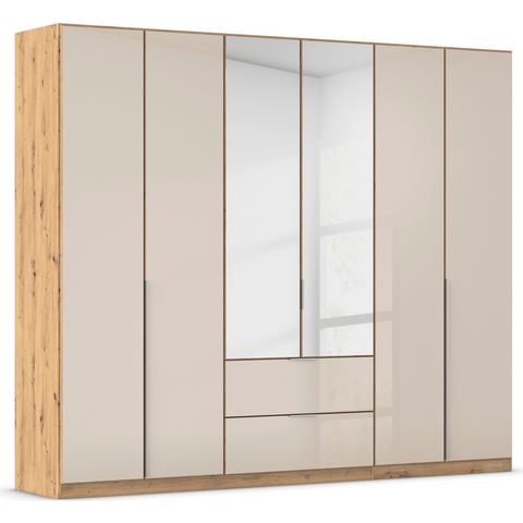 Rauch Draaideurkast Kledingkasten kast garderobe AGORDO met glazen front