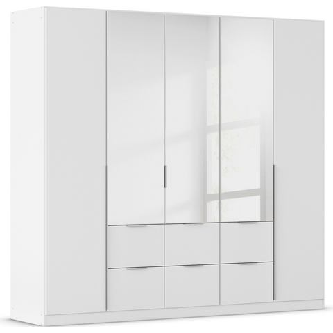 Rauch Draaideurkast Kledingkast kast garderobe AGORDO met decor- of hoogglansfront