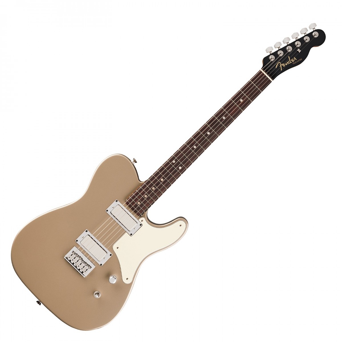 Fender American Professional II Mahogany Collection Cabronita Telecaster RW Shoreline Gold