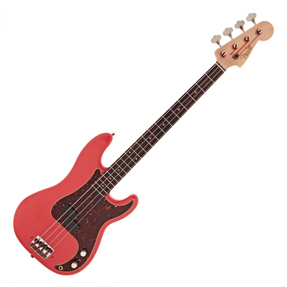 Fender Custom Shop Pino Palladino Signature P Bass Fiesta Red #R137944